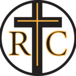 Initials R C around cross